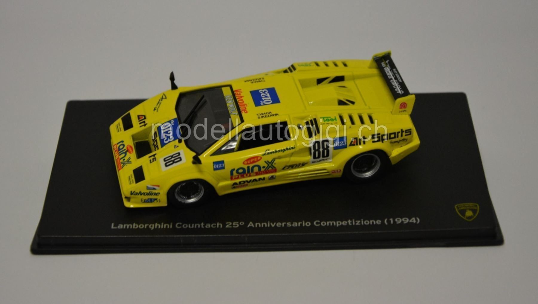 Lamborghini Modellautos: Lamborghini Countach 25° Anniv. 1:43 – Neu und originalverpackt aus Goldach von Feivel9 1