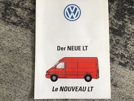 Der NEUE VW LT Prospekt Datenblatt 4 Seiten