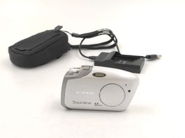 Vintage Kultkamera Olympus Stylus Verve pearl white