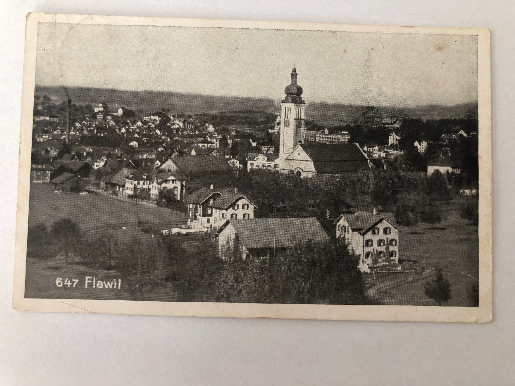 Cartoline postali: Flawil  647-  1938 – Usato da Pfäffikon ZH venduto da Waltoversand