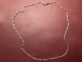 Elegante Damenkette Venezianer aus 14 Karat Gelbgold Au 585
