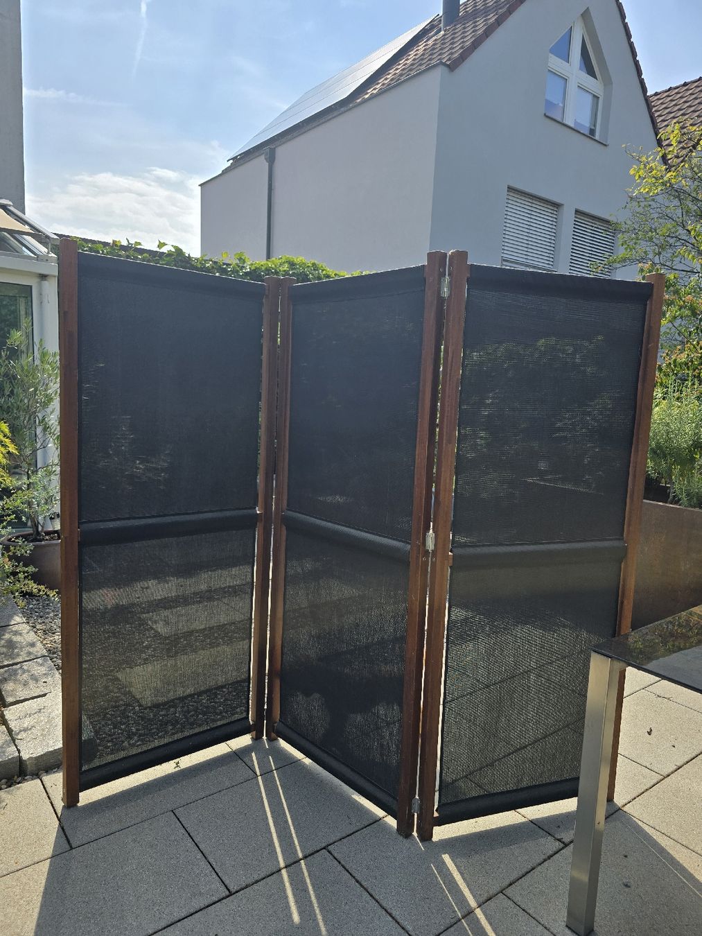 Paraventi: Sichtschutz / Paravan Holz 3-teilig gebraucht – Usato da Therwil venduto da Topaz68
