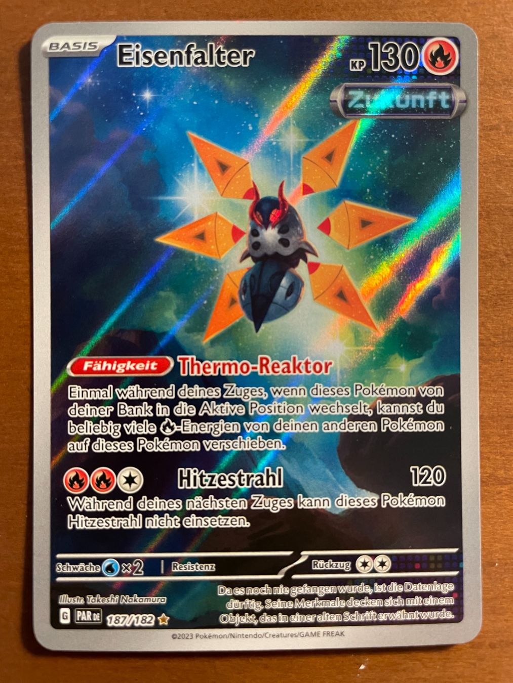 Pokémon Carte collezionabili: Pokemon Eisenfalter (Versand gratis) – Nuovo (secondo la descrizione) da Chur venduto da Angerson