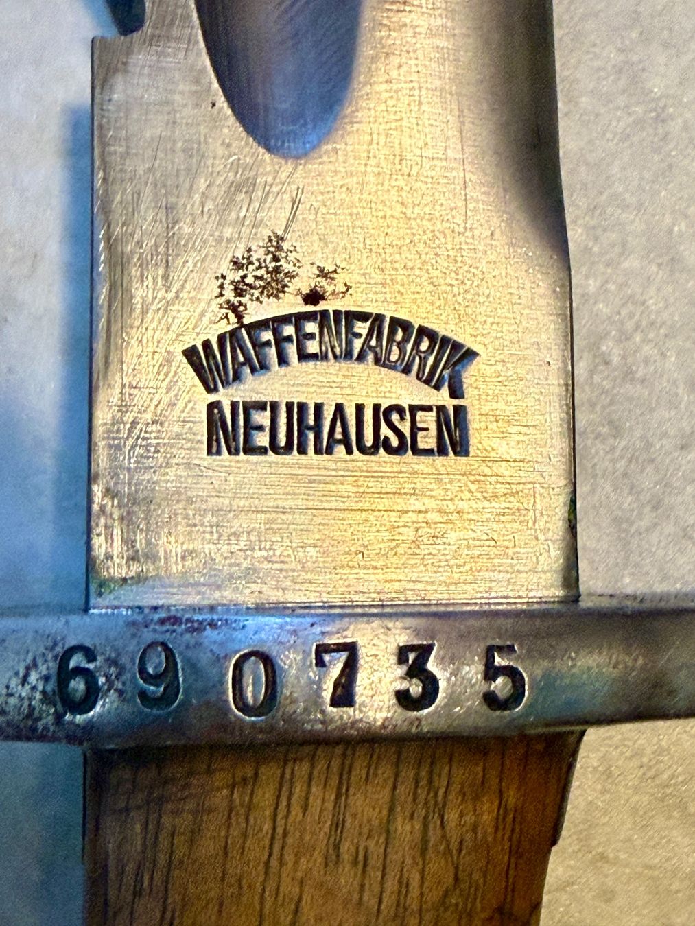 Schweizer Armee Armi bianche: Faschinenmesser – Usato da Ueberstorf venduto da Brocandi 2