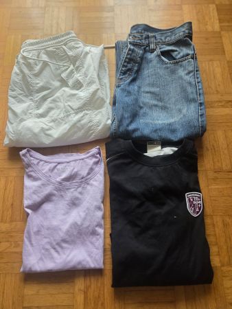 Hosen und Oberteile Gr. M (Jeans 30/32)