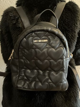 Love Moschino Mini Rucksack Schwarz, wie neu! Top Zustand