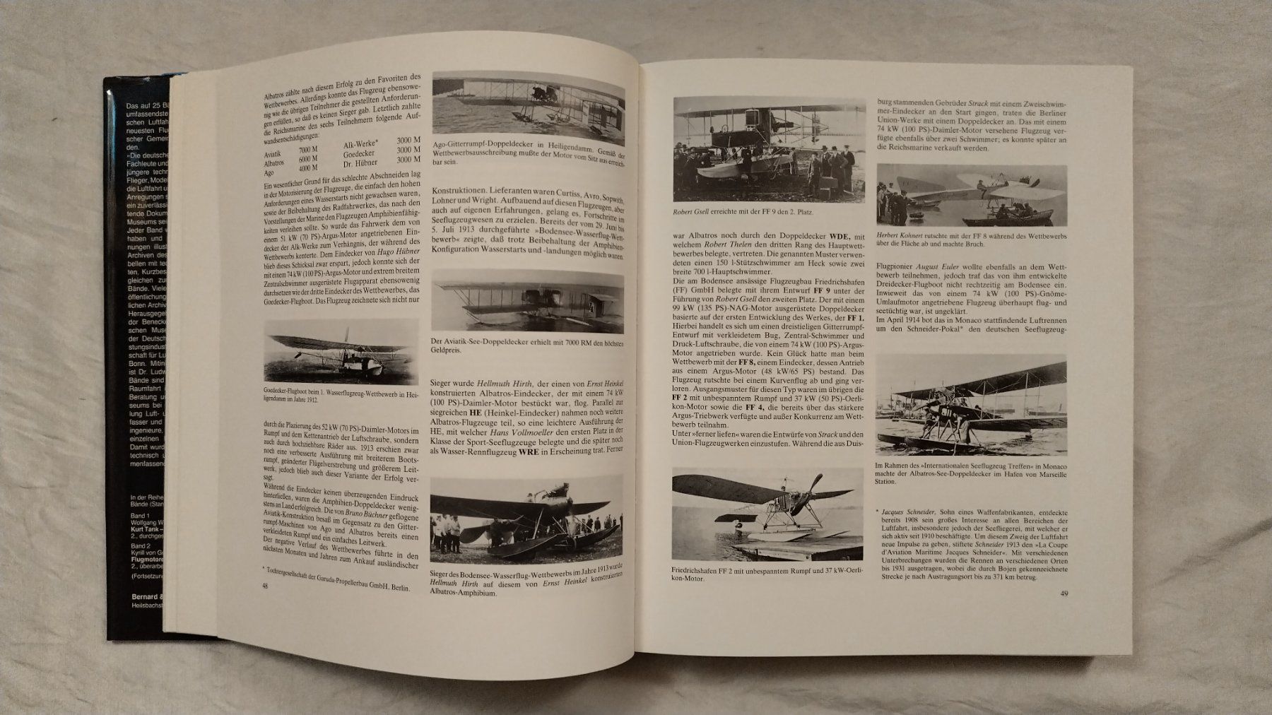 Libri: Deutsche Luftfahrt: Wasserflugzeuge, Flugboote / Flugzeug – Usato da Bellach venduto da JingleJerry 3