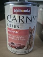 Animonda Carny Kitten Rind + Pute, 12x400g Nassfutter