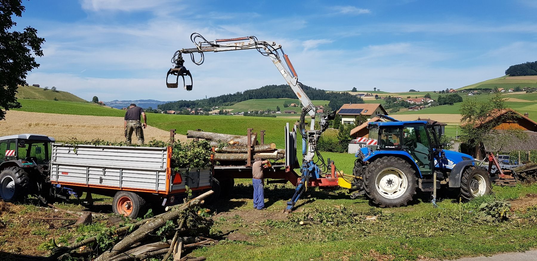 Anhänger: Lkw Krananhänger – Gebraucht aus Walkringen von Swedy 1