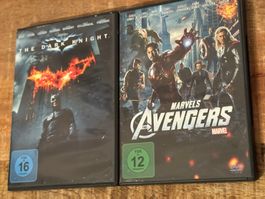 DVD Sammlung: The Dark Knight & The Avengers (Marvel)