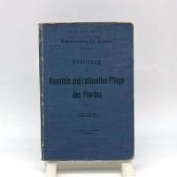 Reglement Anleitung rationelle Pflege des Pferdes 1926
