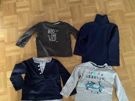 Kinder T-Shirt Langearm Grösse 86/92