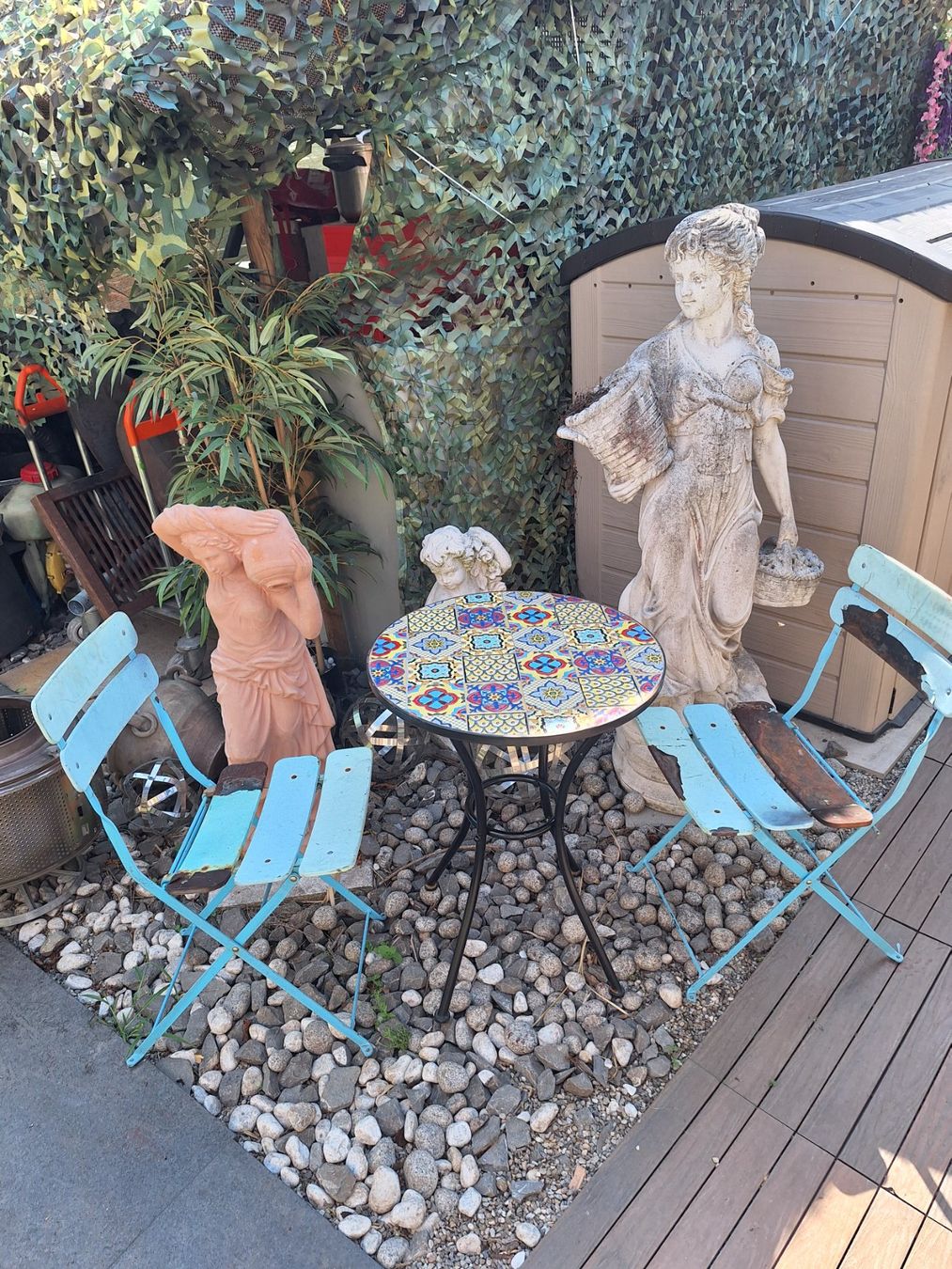 Stühle: Garten Stühle🤩 2 robuste Klappstühle – Gebraucht aus Schötz von Vulkan2 3