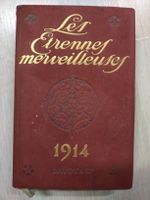 Almanach Les Étrennes Merveilleuses 1914, livre ancien.