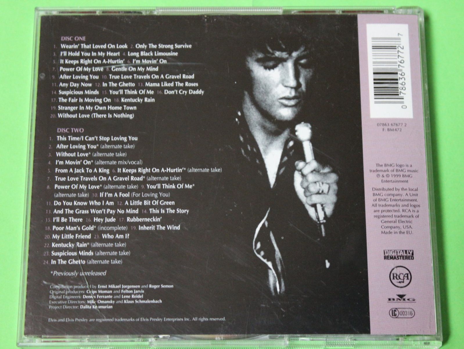 CD: Elvis Presley - Suspicious Minds - The 1969 Anthology 2CD – Usato da Tübach venduto da JamesStone 2