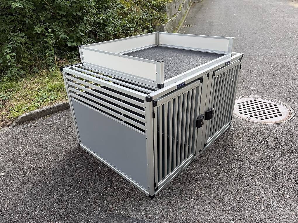 Cages, transport & sécurité: Doppelhundebox – D'occasion à Luzern par Gimpreza89 1