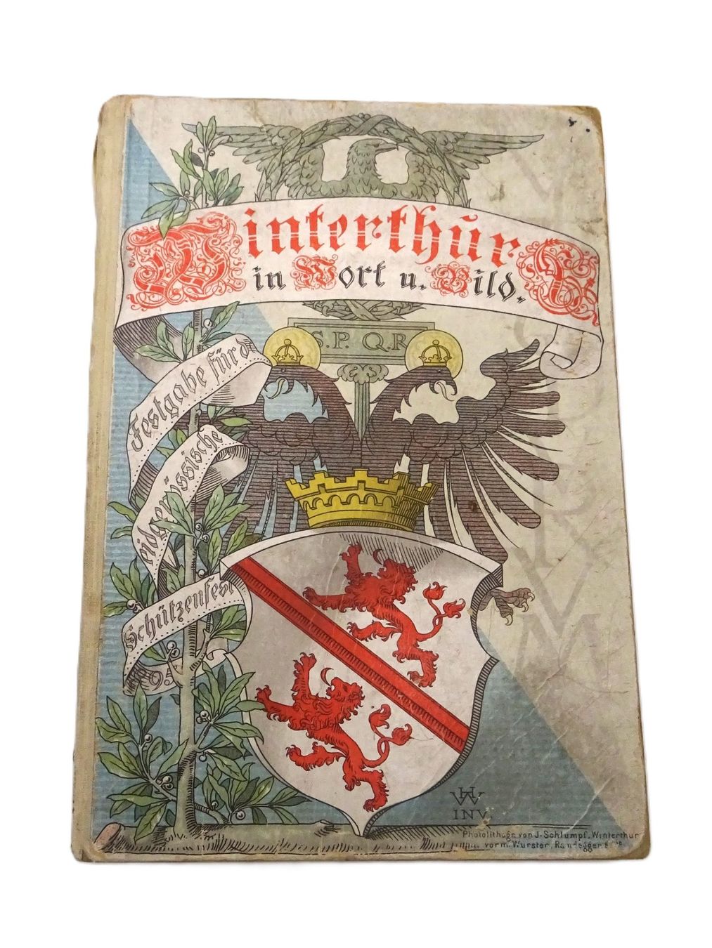 Livres: Winterthur in Wort und Bild – D'occasion à Winterthur par Restwert_Winterthur