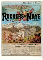 Plakat Chemins de Fer Territet-Glion-Rochers de Naye