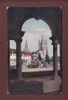 LAUSANNE - Cathédrale - 1921 // pli //