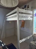 Hochbett aus Holz in Weiss gebraucht guter Zustand
