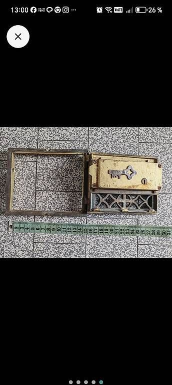 Altro per la casa: Antikes Briefkasten - Element aus Messing  – Usato da Wila venduto da neu_s8qs 4