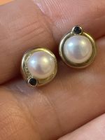 Boucles d’oreilles anciennes en or 9 carats
