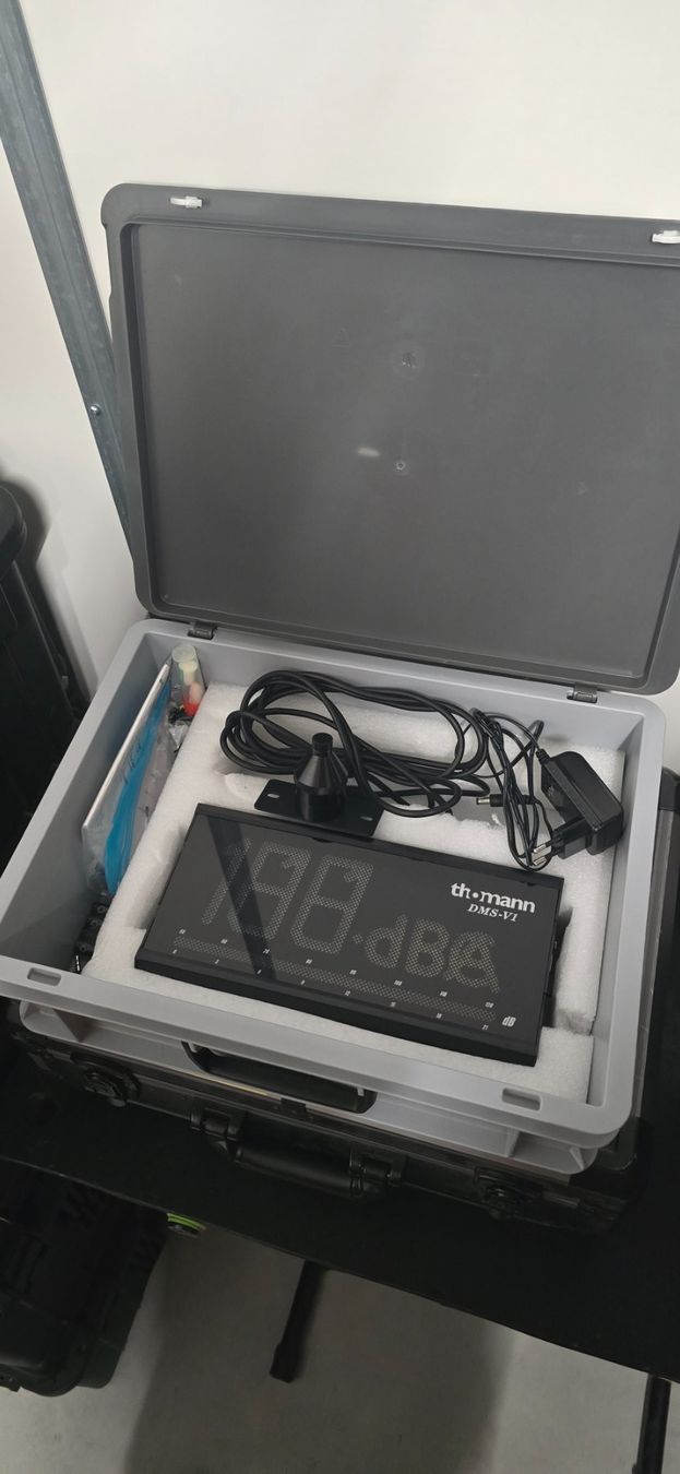 Messen: Th-Mann DMS-VI dB-Messgerät mit Mikrofon und Netzkabel – Gebraucht aus Leutwil von pascalluepu
