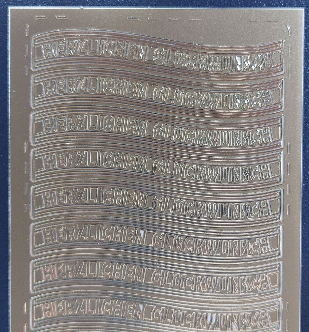 Sticker: Herzlichen Glückwunsch Silber oder Gold / Neupreis Fr. 2.50 – Nuovo e nell'imballaggio originale da Zollikofen venduto da Blackie 5