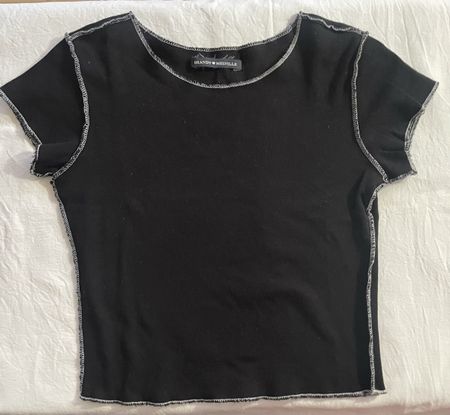 Schwarzes T-Shirt, Brandy Melville