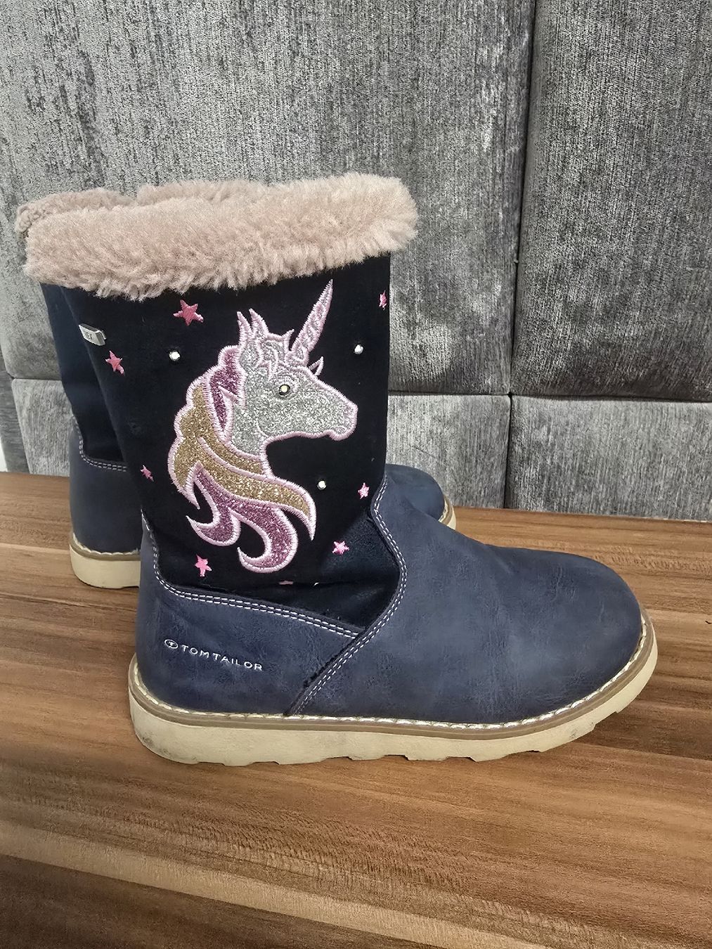 Tom Tailor Scarpe per ragazze: Tom Tailor Winterstiefel Gr.31 Mit Leuchteffekt – Usato da Salez venduto da Nellmm 3