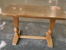 Vintage Holz-Couchtisch / Beistelltisch