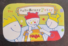 Schwarzer Peter Nr. 4 von HABA Mini Spiel in Metallbox