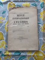 Reuve internationale de l'ex-libris 1917 Héraldique, blasons