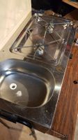 Freistehende Campingküche mit Abwaschbecken