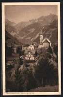 Bristen /Maderanertal, Ortsansicht gegen