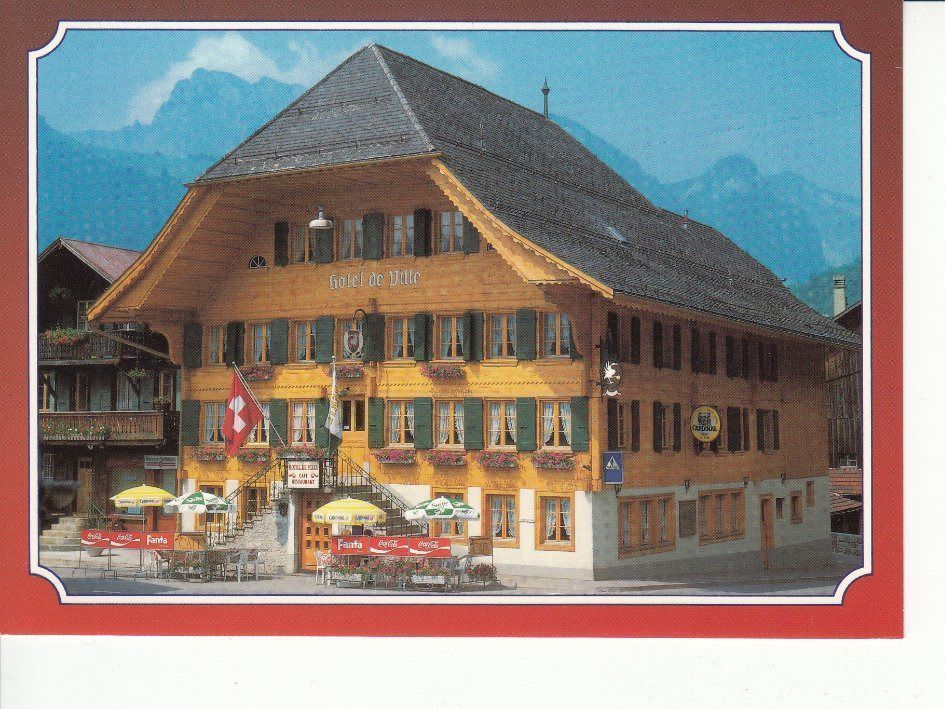 Ansichtskarten: Rossinière um 1995 – Gebraucht aus Bürglen TG von StampGraf