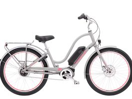 Vélo électrique femme Electra Townie aluminium gris neuf