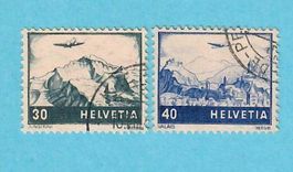 1948 Flugpost- Landschaften- Satz