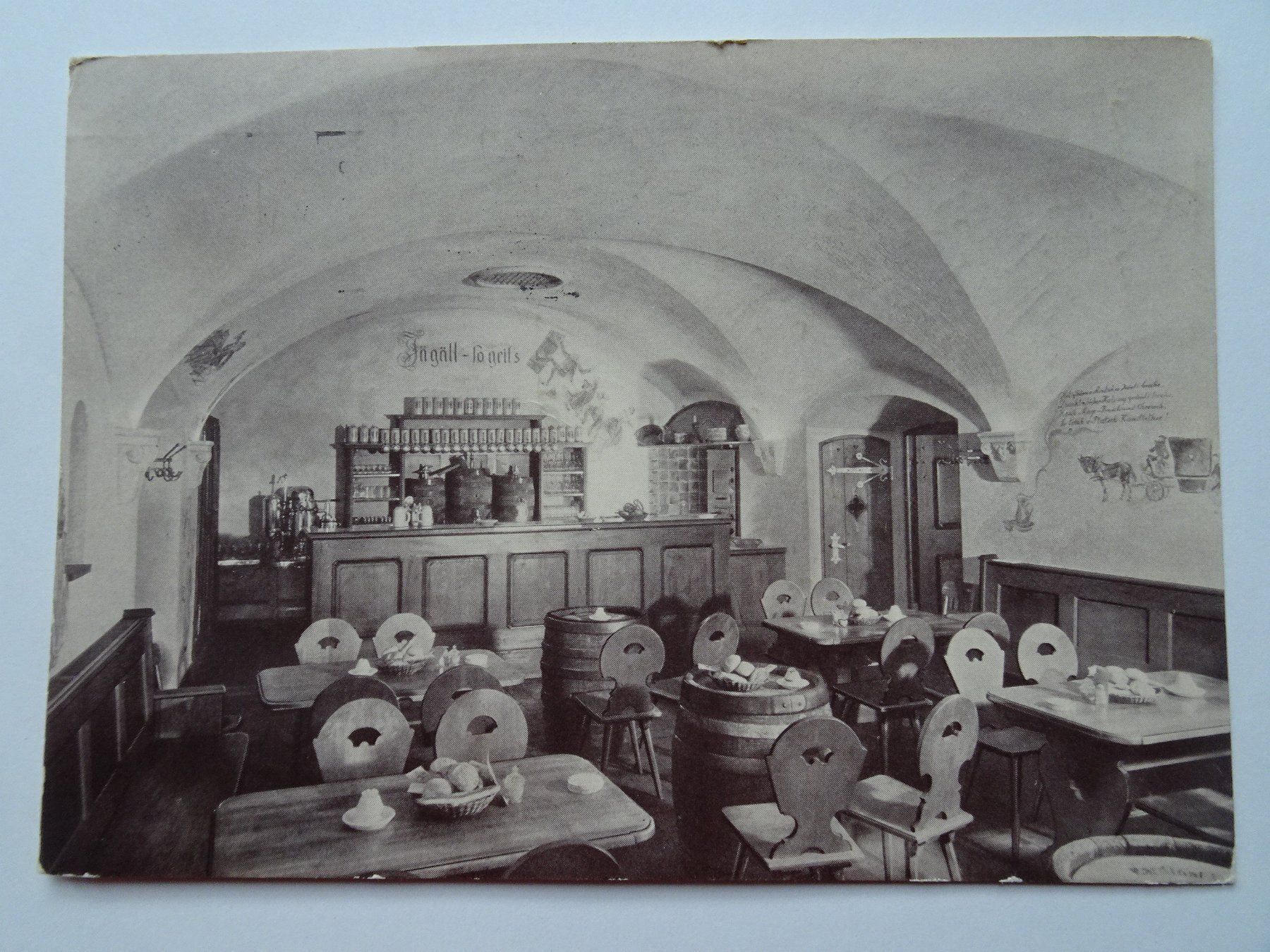 Ansichtskarten: Bern Casino "Bierquelle" 1939 – Gebraucht aus Aadorf von Chnorli-Furz