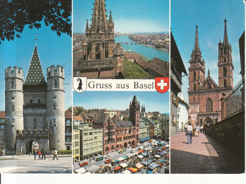 Cartoline postali: Basel 1991 – Usato da Bürglen TG venduto da StampGraf