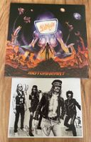 The Darkness – Motorheart Orange Marbled Vinyl Signiert