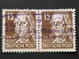 DDR Persönlichkeiten Mi-Nr.331 za Xl paar Geprüft 130 Fr