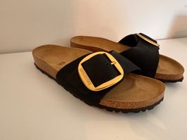 Birkenstock Madrid Big Buckle Black Grösse 39 - neu mit OVP