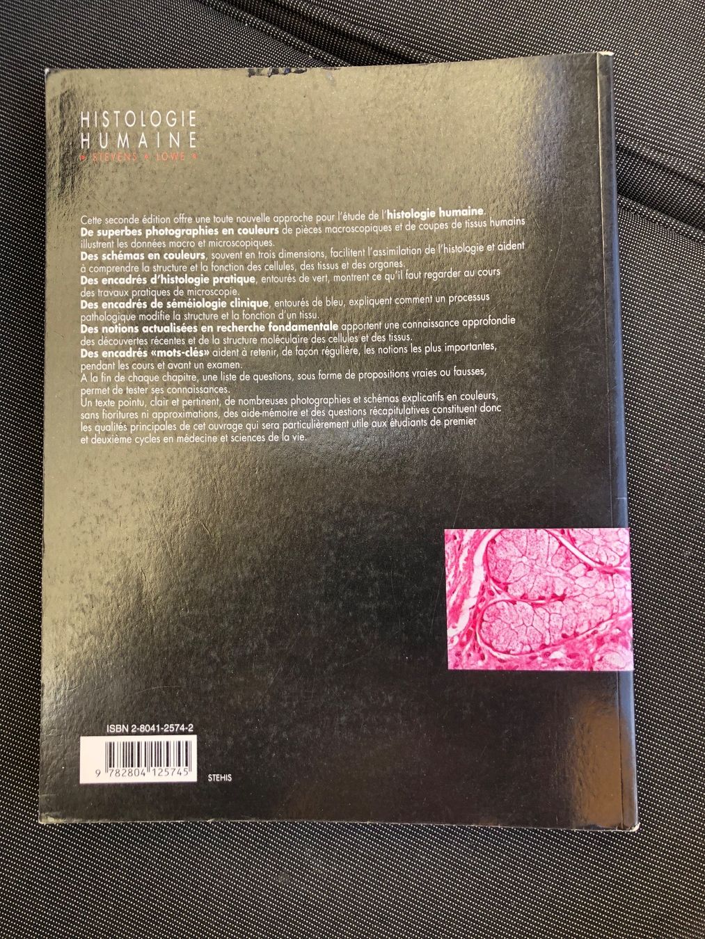 Bücher: Histologie Humaine Stevens / Lowe – Gebraucht aus Bernex von joe_6dn9 1