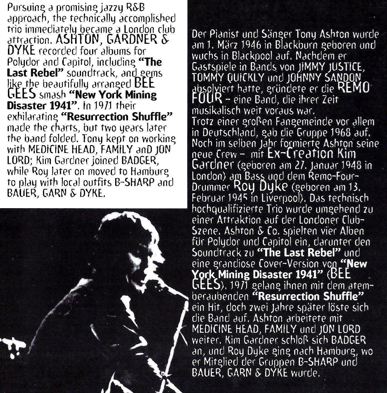 CDs: Ashton Gardner & Dyke BEST  Eric Clapton George Harrison CD – Gebraucht aus Kandergrund von Sososo 3