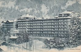 Le Villars Palace im Winter