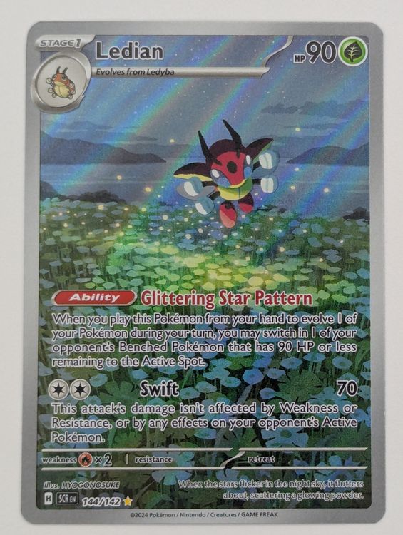 Pokémon TCG- Lapras EX 158/142 - Stellar Crown - Full Art