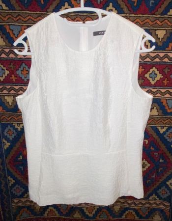 Top blanc ESPRIT col rond taille 36