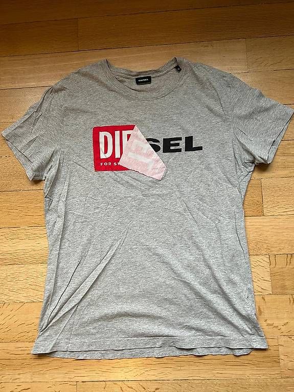Diesel T-shirt: T-Shirt Diesel grau – Nuovo (secondo la descrizione) da Muttenz venduto da anj_2qy5