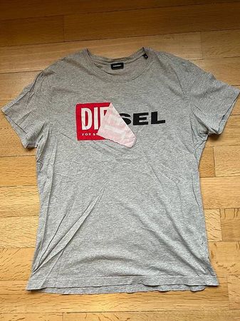 T-Shirt Diesel grau